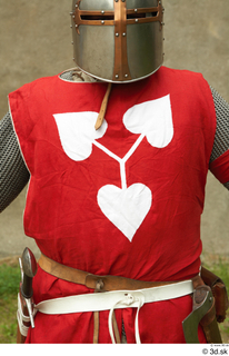Photos Medieval Knight in mail armor 10 Medieval clothing red…